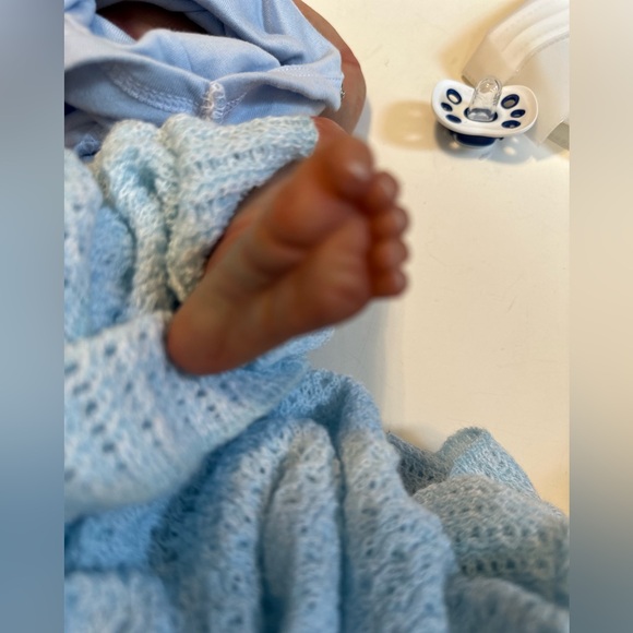 BABYCLON LUXURY SILICONE MICRO CHIP NEWBORN LIFE-LIKE REALISTIC BABY BOY DOLL - Picture 8 of 15